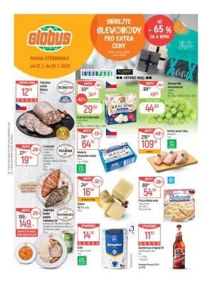 akční leták Globus 22.1.2025-28.1.2025