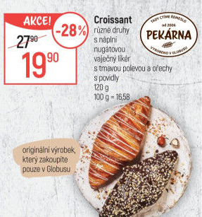 Croissant s náplní