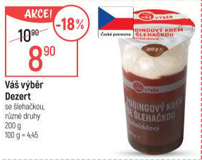 Dezert se šlehačkou Váš Výběr