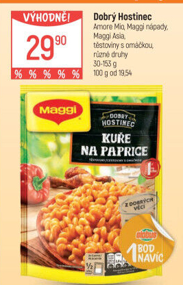 Jídla instantní Amore mio Maggi