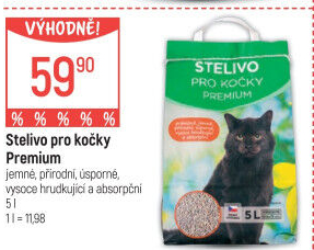 Stelivo pro kočky Premium Globus