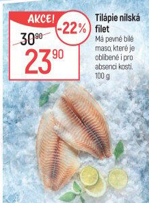 Tilápie nilská filety