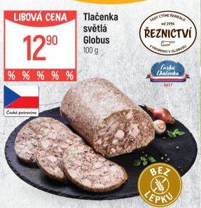 Tlačenka světlá Globus