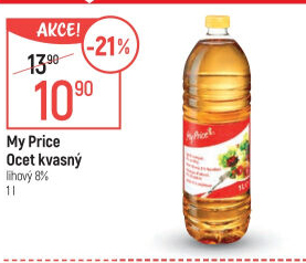 Ocet kvasný My Price