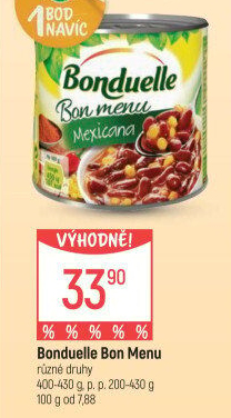 Fazole Mexicana Bon Menu Bonduelle