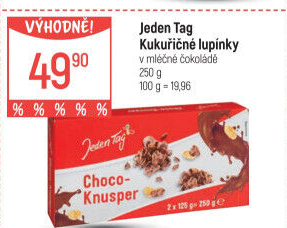 Kukuřičné lupínky Jeden Tag