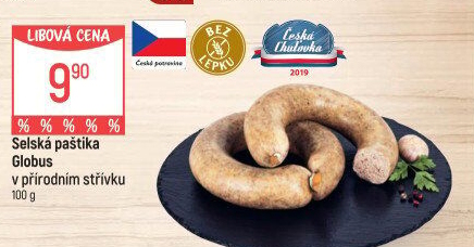 Paštika selská Globus