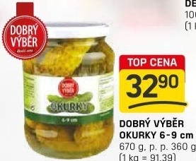 Okurky Dobrý Výběr