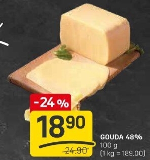 Sýr Gouda 48%