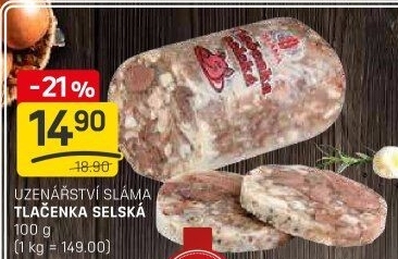 Tlačenka selská Sláma