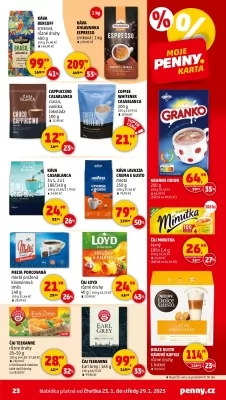 akční leták Penny Market 23.1.2025-29.1.2025
