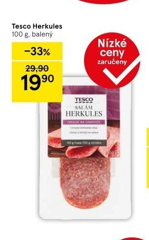 Tesco Herkules 100 g, balený