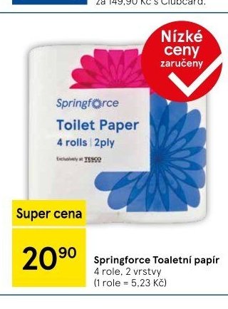 Springforce Toaletní papír