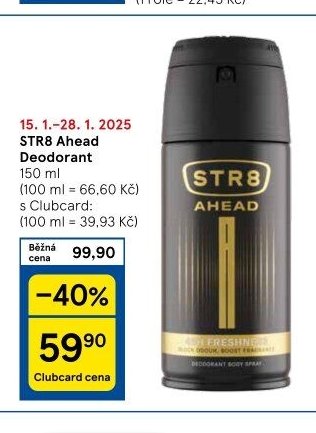STR8 Ahead Deodorant