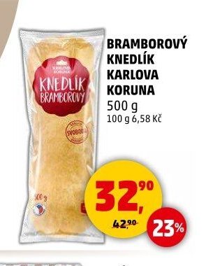 Bramborový knedlík Karlova Koruna 500 g