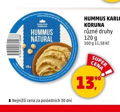 Hummus Karlova Koruna 120 g