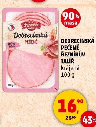 Debrecínská pečeně Řezníkův talíř