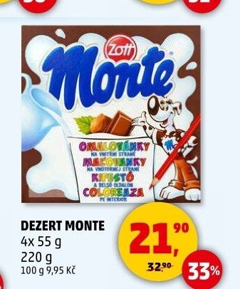 Dezert Monte Zott
