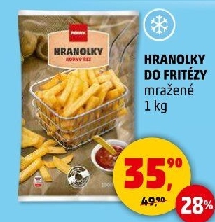 Hranolky mražené Penny