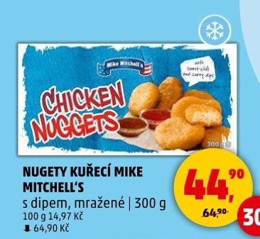 Kuřecí nugetky mražené Mike Mitchell'