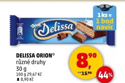 Oplatky celomáčené Delissa Orion