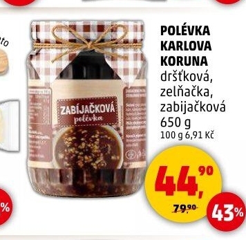 Polévka dršťková Karlova Koruna