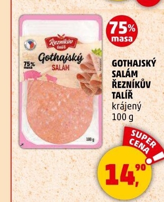 Salám Gothaj Řezníkův talíř