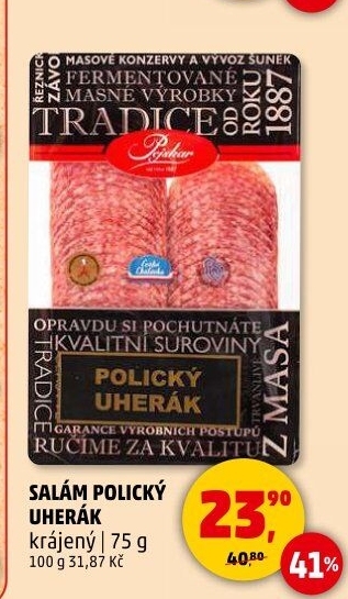 Salám Uherák polický Pejskar