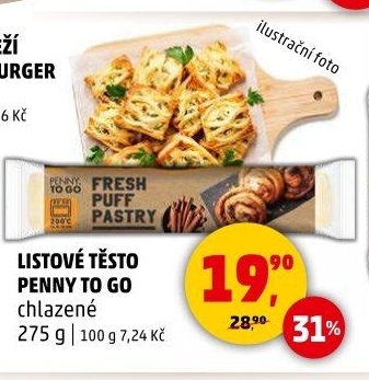 Těsto listové Penny To Go
