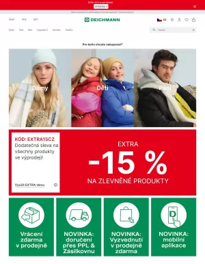 akční leták DEICHMANN 22.1.2025-28.1.2025