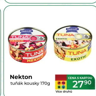 Tuňák kousky Nekton