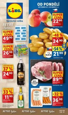 akční leták Lidl 27.1.2025-2.2.2025