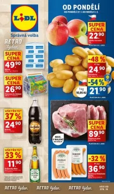 akční leták Lidl 27.1.2025-2.2.2025
