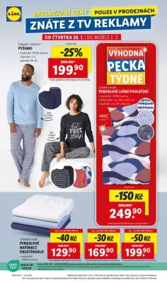 akční leták Lidl 27.1.2025-2.2.2025