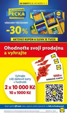 akční leták Lidl 27.1.2025-2.2.2025
