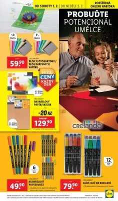 akční leták Lidl 27.1.2025-2.2.2025