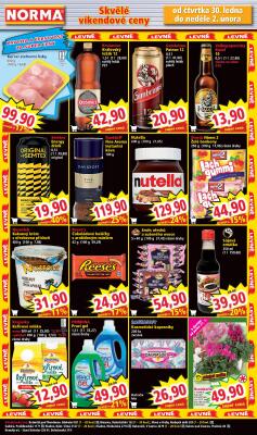 akční leták Norma 27.1.2025-2.2.2025