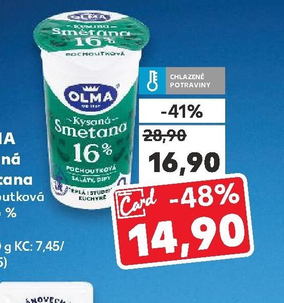 OLMA Kysaná smetana 200 g