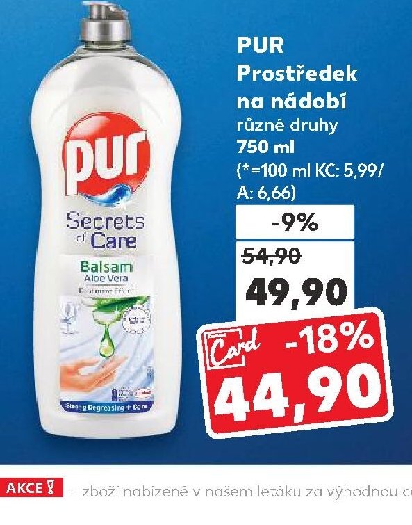 PUR Prostředek na nádobí