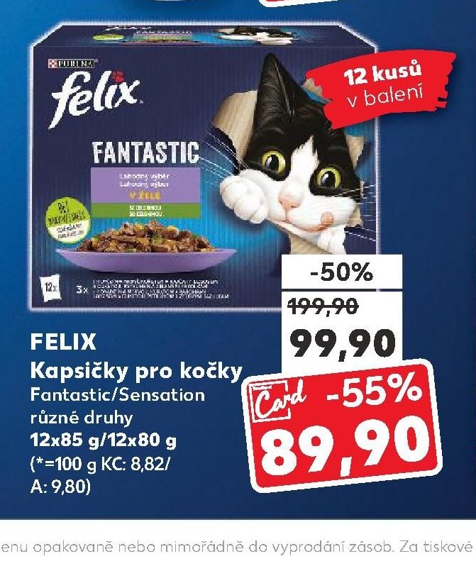 FELIX Kapsičky pro kočky
