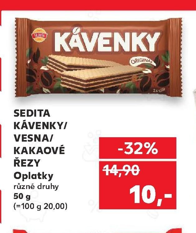 Sedita Kávenky/Vesna/Kakaové řezy