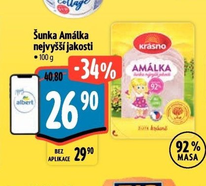 Šunka Amálka nejvyšší jakosti