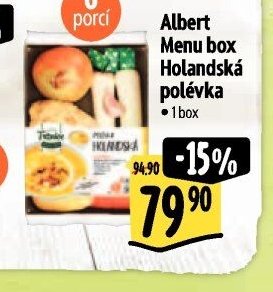 Albert Menu box Holandská polévka