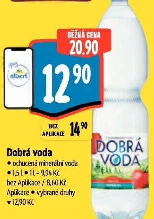 Ochucená voda Dobrá voda