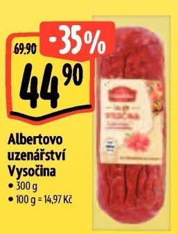 Salám Vysočina Albertovo uzenářství
