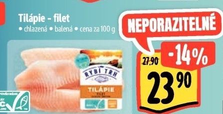 Tilápie nilská filety Albert