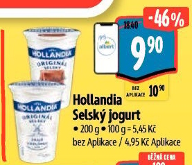 Bílý jogurt selský Hollandia