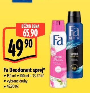 Deodorant sprej Fa