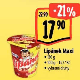 Dezert Lipánek Madeta