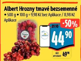 Hrozny tmavé bezsemenné Albert